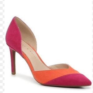 Fushia & Orange heels